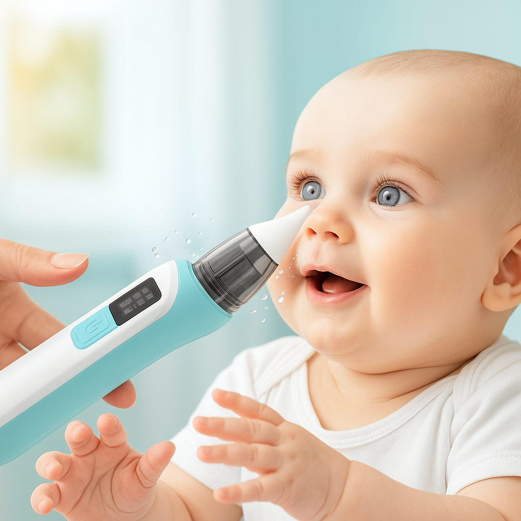 Aspirador de Succión Nasal Show Goods Recargable Para Bebés