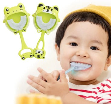 Cepillo Mágico de Dientes (Unisex) U-SMILE +  Obsequio de Pack con 6 Parches Antifiebre para Niños
