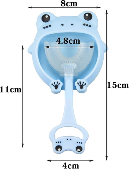 Cepillo Mágico de Dientes (Unisex) U-SMILE +  Obsequio de Pack con 6 Parches Antifiebre para Niños
