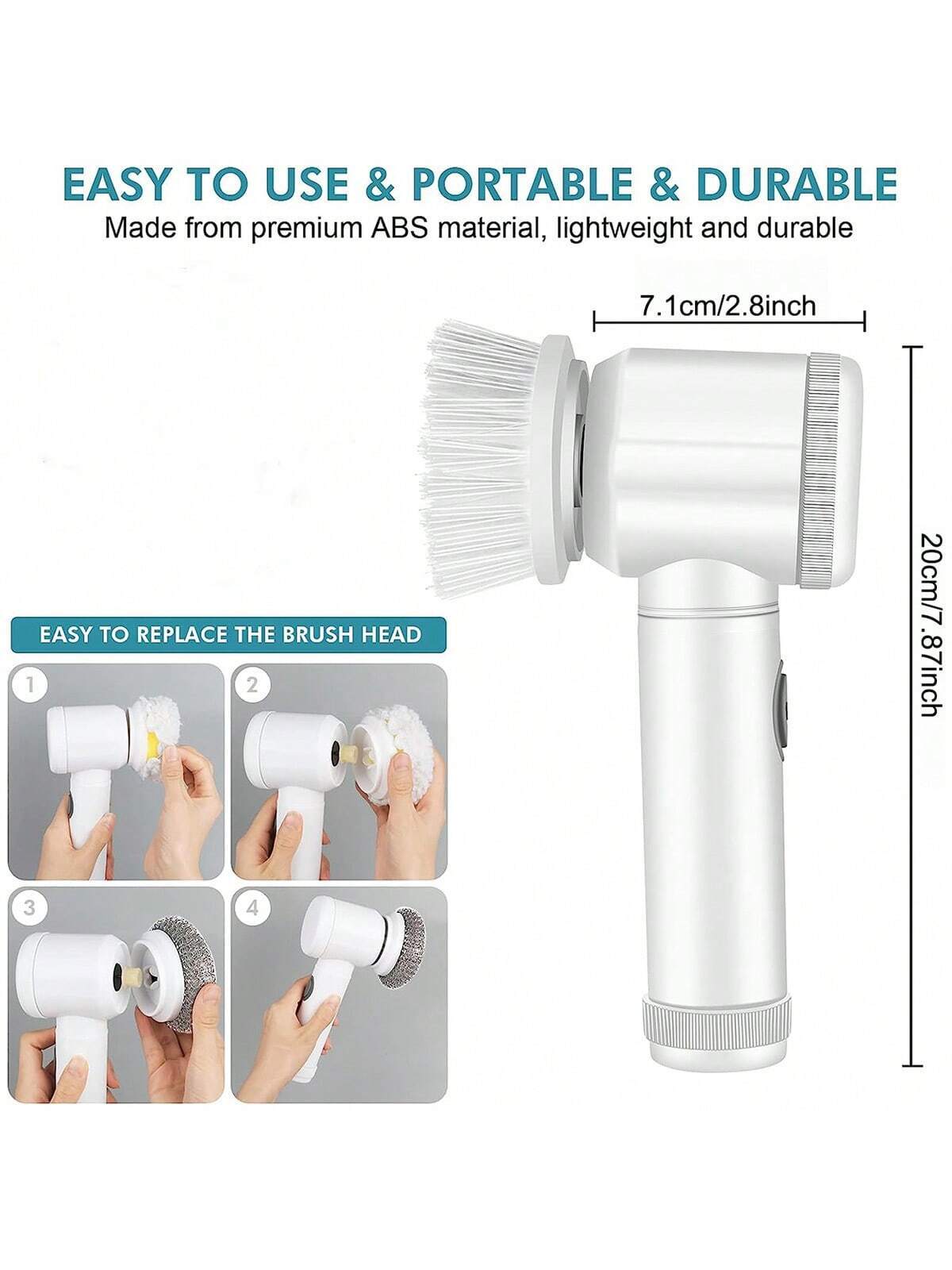 Cepillo de Limpieza Eléctrico 5 en 1 - CleanMax™