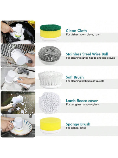 Cepillo de Limpieza Eléctrico 5 en 1 - CleanMax™