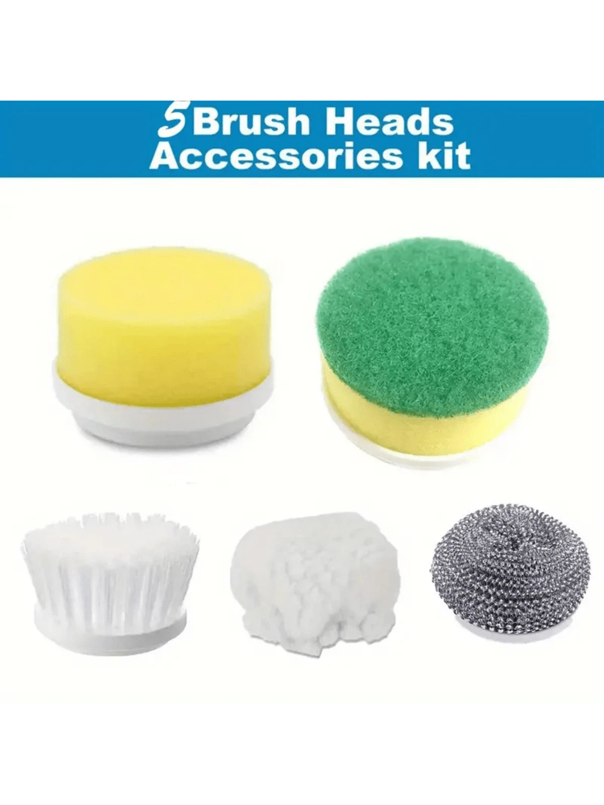 Cepillo de Limpieza Eléctrico 5 en 1 - CleanMax™