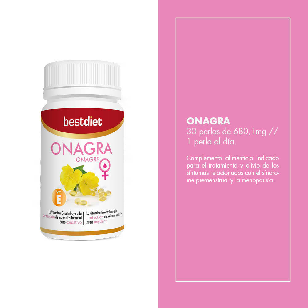 Paga 4, llévate 6 meses Aceite de Onagra 30 Perlas – Equilibrio Hormonal y Bienestar Femenino